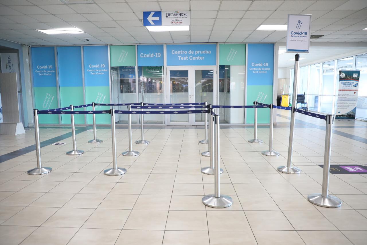 Aeropuerto de Tocumen establece laboratorio de Covid-19 para pasajeros que salen del país.