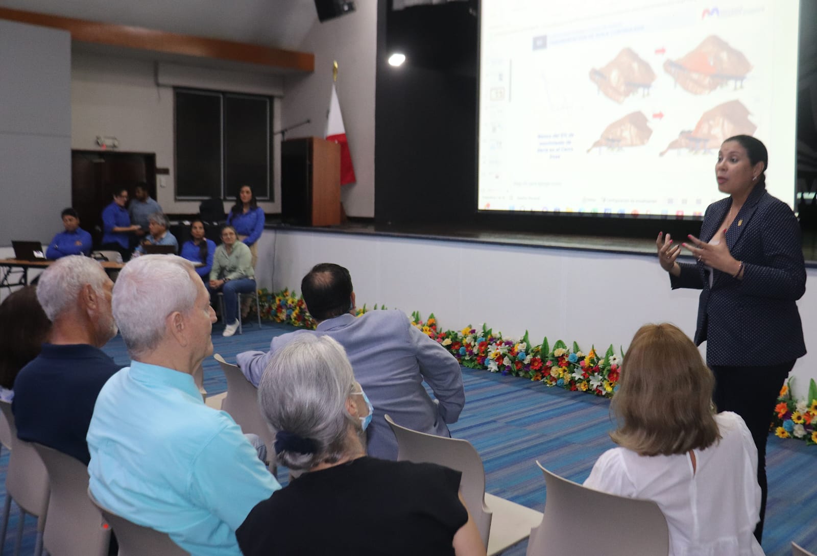 Reunión Informativa sobre la Construcción del Cuarto Puente sobre el Canal de Panamá.