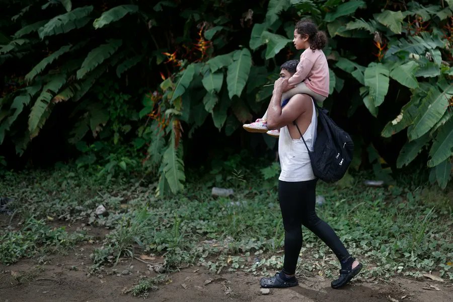 Drástica caída en el flujo migratorio por el Darién.