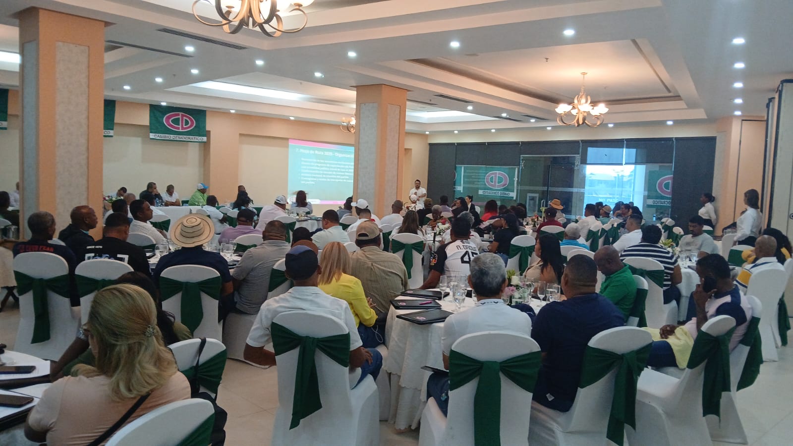CD consolida su estructura con éxito en la provincia atlántica