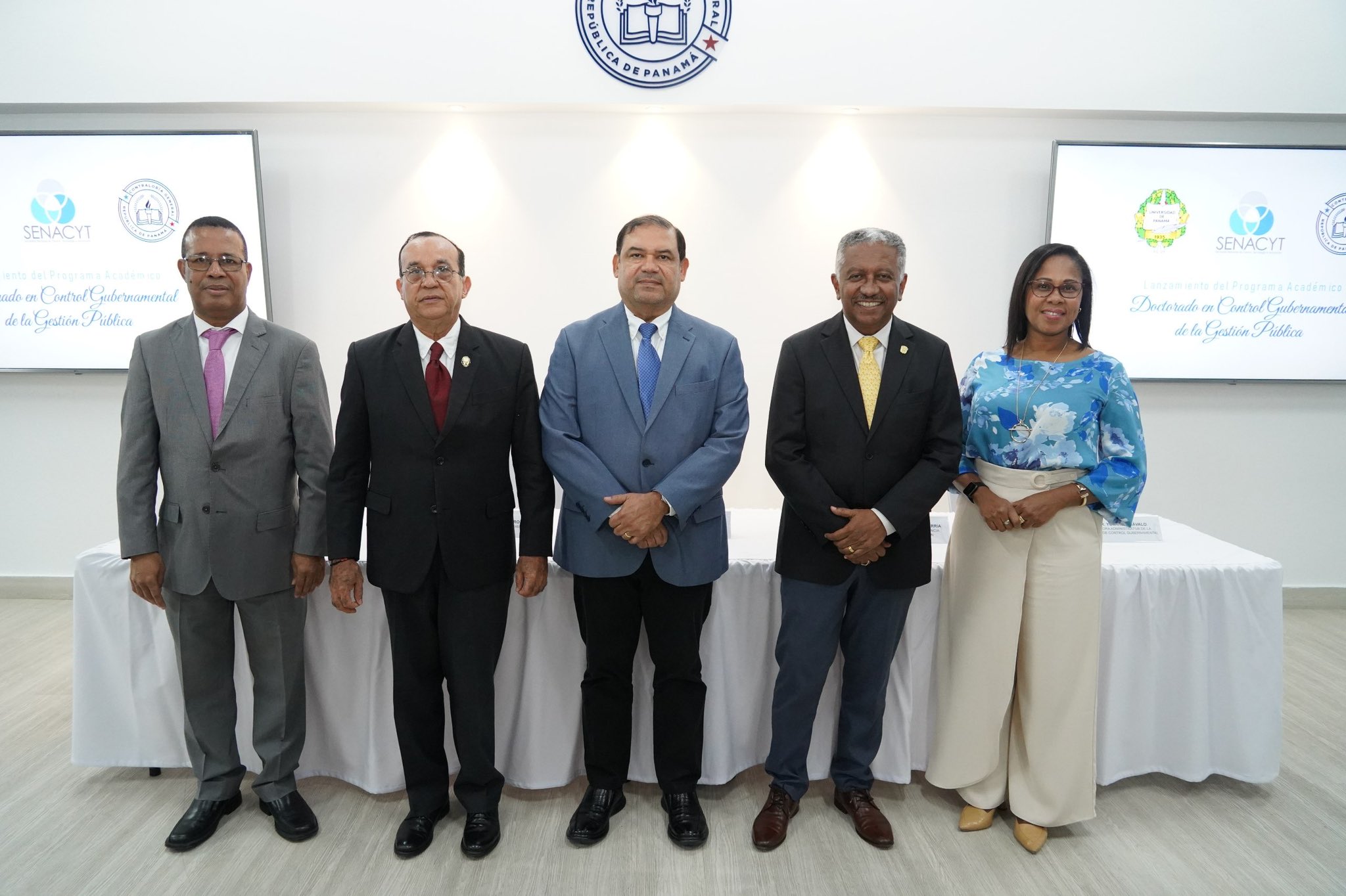 Contraloría, UP y Senacyt lanzan Doctorado en Gestión Gubernamental