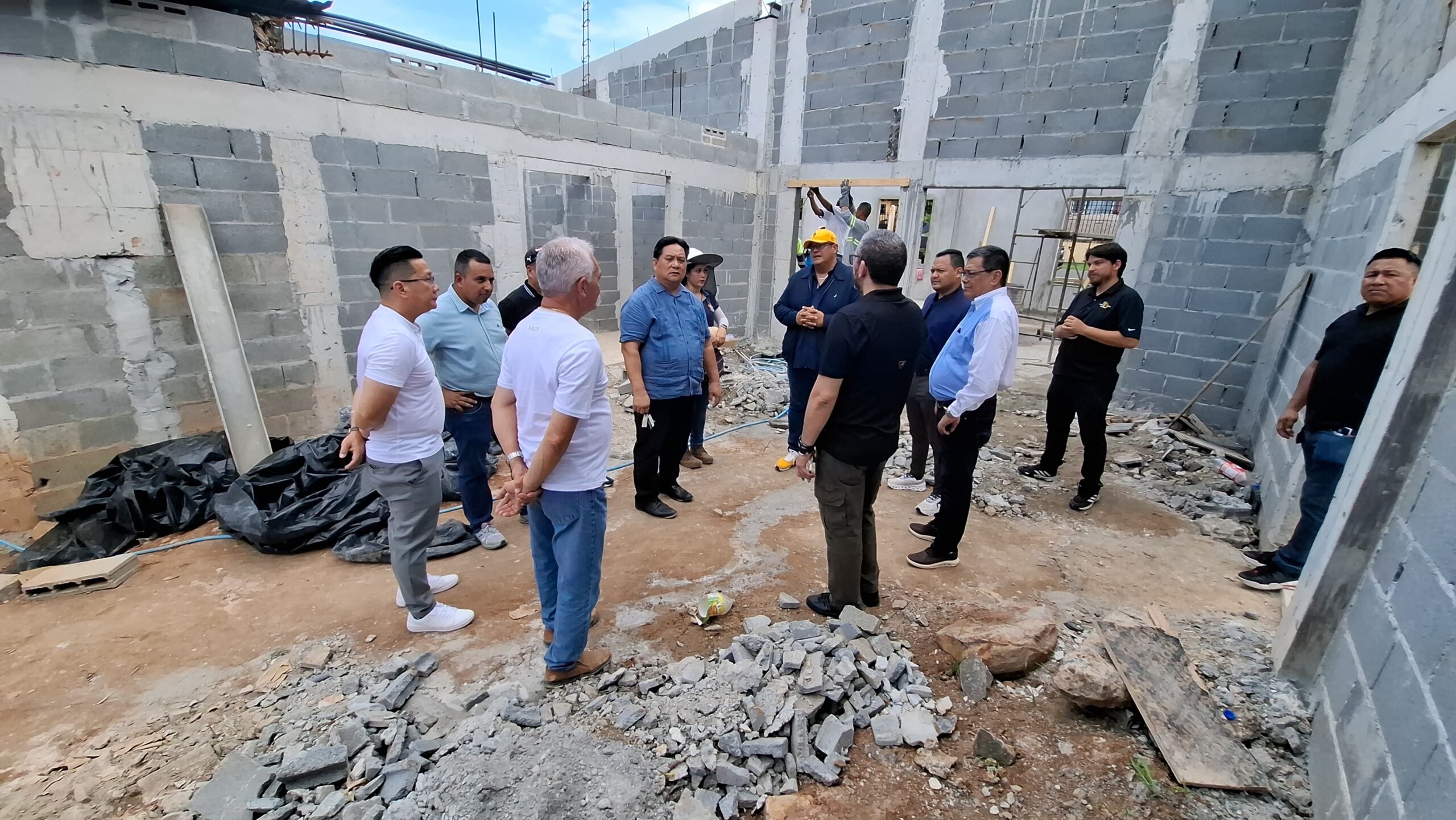 Alcaldía de La Chorrera avanza con la construcción del Auditorio Municipal, Casa Local y Cultural en El Harino.