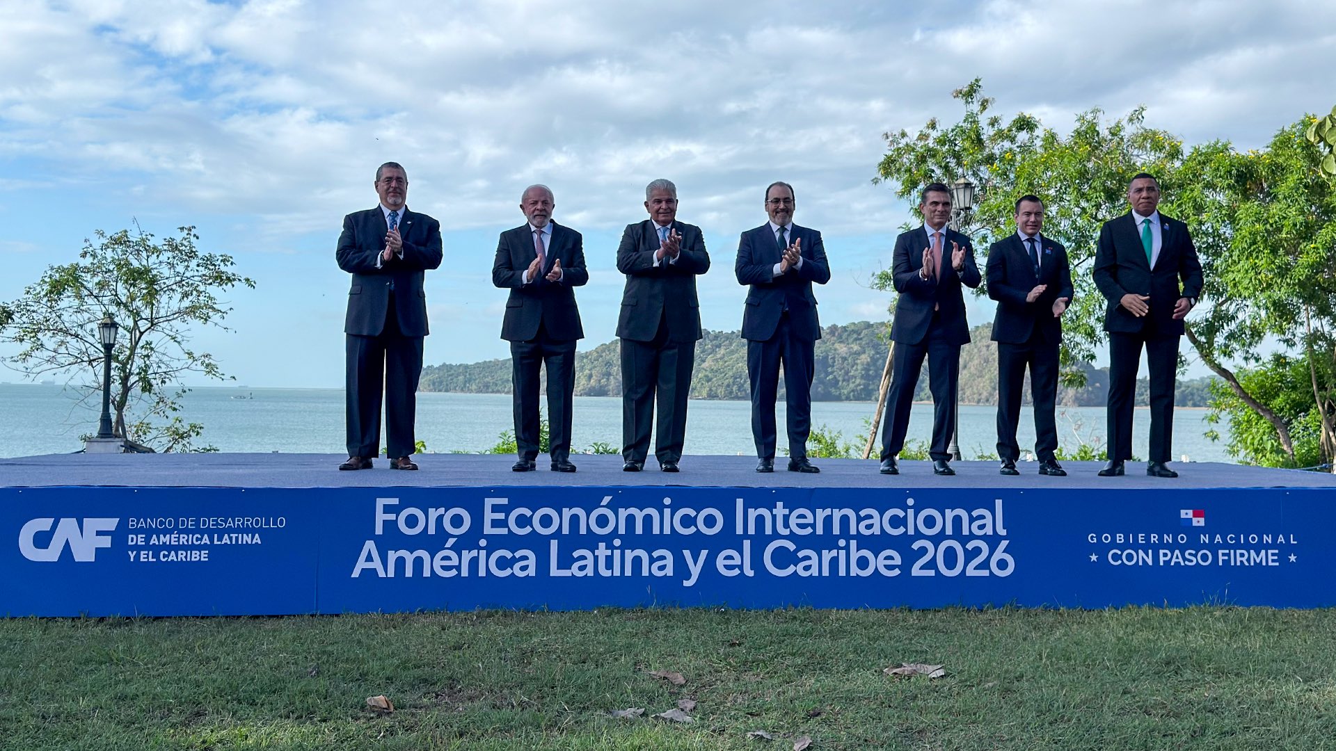 Mulino inaugura Foro Económico Internacional de la CAF en Panamá